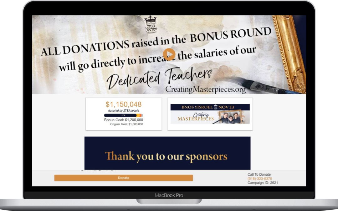 The Chesed Fund Introduces: Elegant Theme