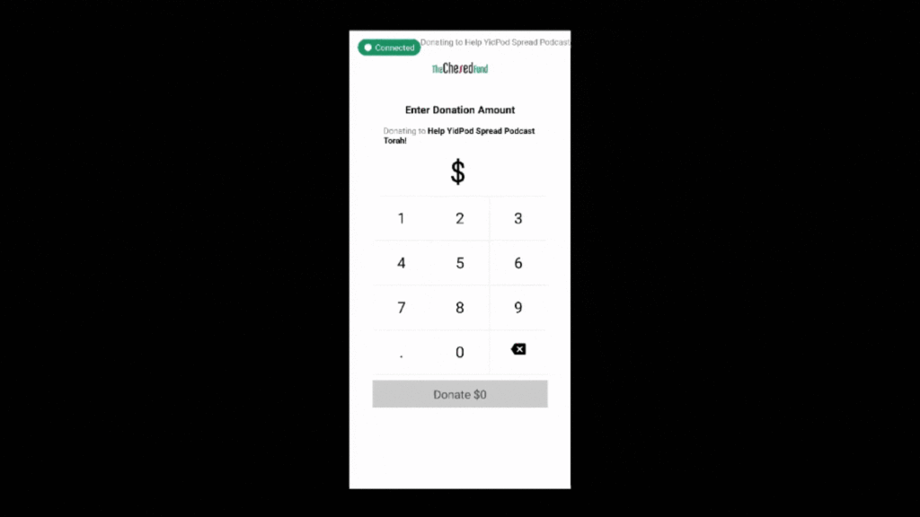 Pushka donation process
